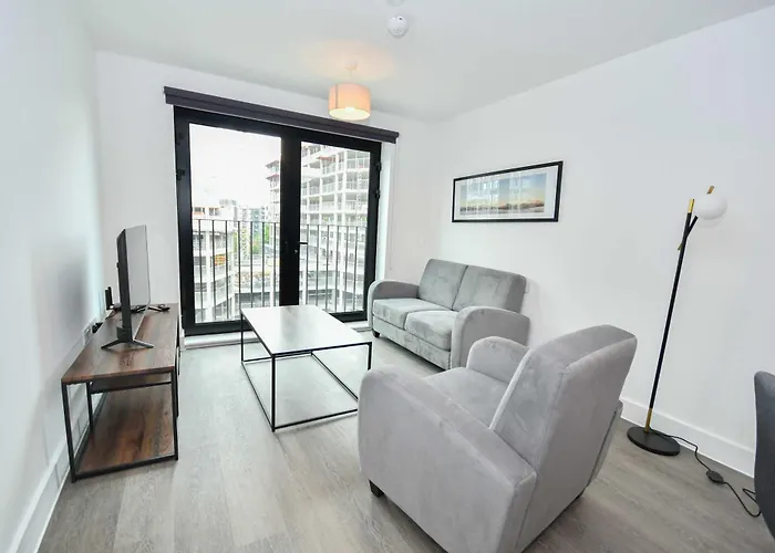 Modern & Stylish 1 Bed Apartment In Liverpool